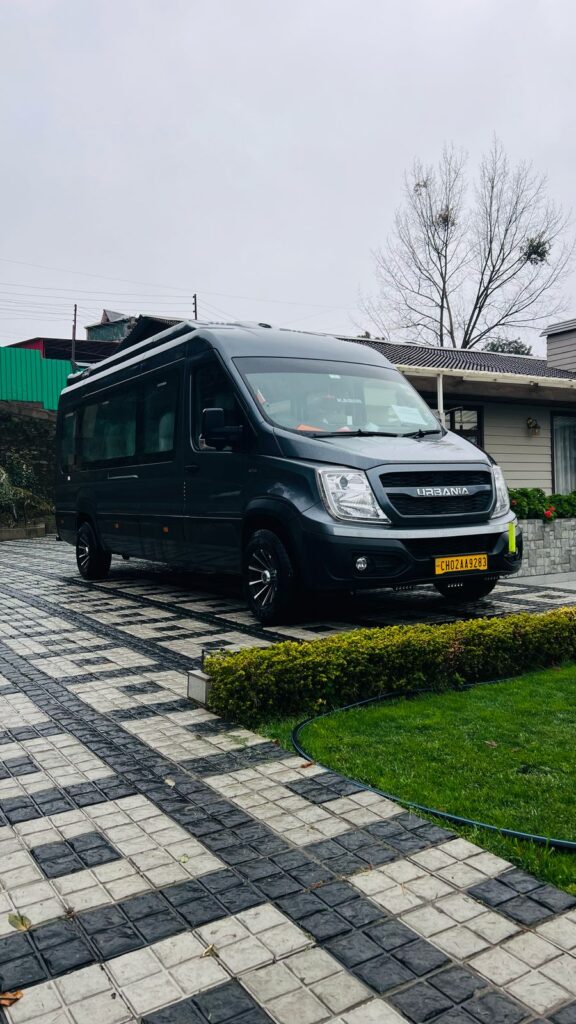 Tempo Traveller for rent in Chandigarh for local & outstation tour